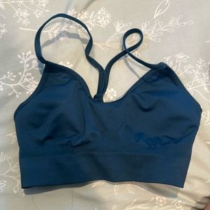 ALPHALETE XSMALL TURQUOISE SPORTS BRA